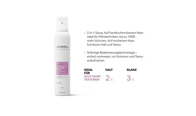 Goldwell Stylesign Heat Styling Blowout & Texture Spray 200 ml