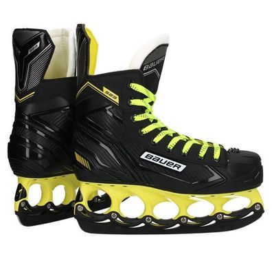 t-blade Schlittschuhe Bauer Supreme S23 tblade Gelb Eishockey Schlittschuhe 43