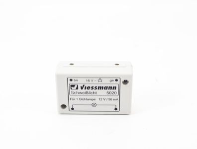 Viessmann 5020 Elektronisches Schweißlicht 16 V für eine Glühlampe 12 V / 50 mA