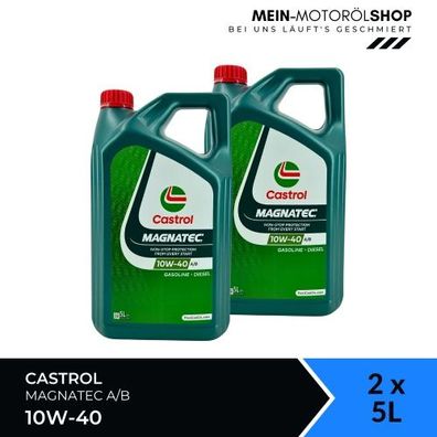 Castrol Magnatec 10W-40 A/B 2x5 Liter