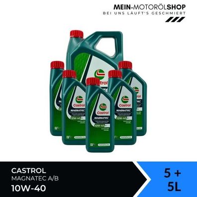 Castrol Magnatec 10W-40 A/B 5 + 5 Liter