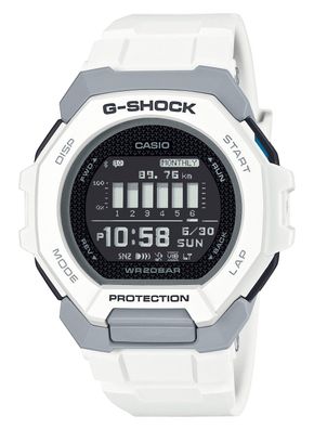 Casio G-Shock G-Squad Digitaluhr Bluetooth Weiß/Grau GBD-300-7ER