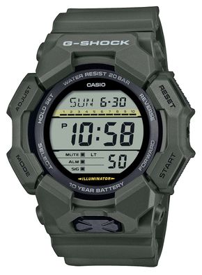 Casio G-Shock Classic Digital-Herrenuhr Khakigrün GD-010-3ER