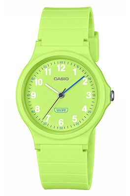 Casio Timeless Collection Kinder- und Jugenduhr Hellgrün LQ-24B-3BEF