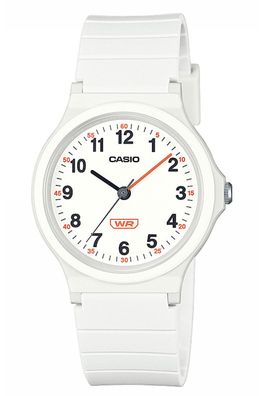 Casio Timeless Collection Kinder- und Jugendarmbanduhr Weiß LQ-24B-7BEF