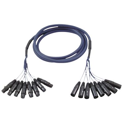 DAP FL60 - 8 XLR/M 3P to 8 XLR/F 3P 6 m