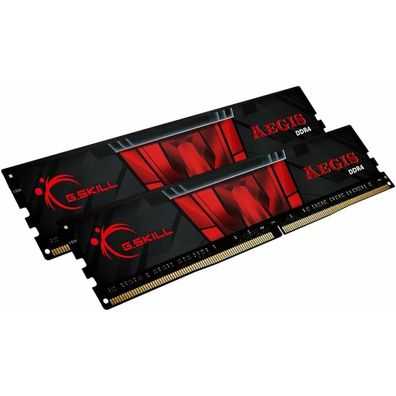 G. Skill DIMM 16GB DDR4-2666 Dual-Kit 2x8GB Arbeitsspeicher Aegis DDR4