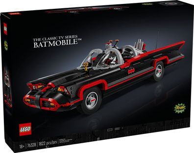 LEGO® DC Batman™: Batmobil aus der 60er-Jahre-Fernsehserie (76328) ist ein Bauset zum