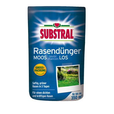 Substral Rasendünger MOOS bleibt chancenLOS - Nachfüllpack - 10,5 kg