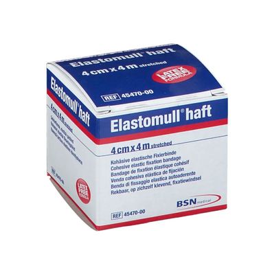 BSN Elastomull® haft, elastische Fixierbinde 4 cm x 4 m | 1 Binde