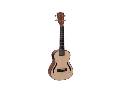 Dimavery UK-800 Concert Ukulele, Fichte