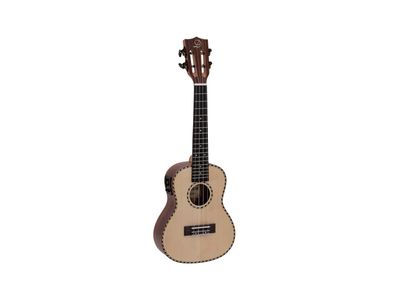 Dimavery UK-800 Concert Ukulele, Fichte massiv