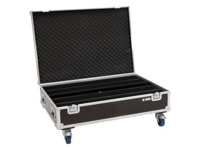 Roadinger Flightcase 4x LED IP T-PIX 8 QCL/T-PIX 12 HCL mit Rollen