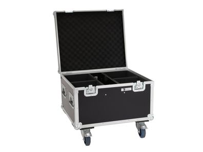 Roadinger Flightcase 4x LED IP PAR 7x8W QCL/7x9W SCL mit Rollen