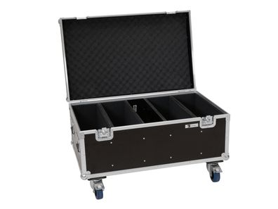 Roadinger Flightcase 4x Multiflood Pro IP RGBW MK2 mit Rollen