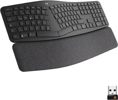 Ergonomische K860 Tastatur für Komfort und reduzierte Muskelanspannung