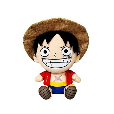 Ruffy X Plüschtier 25 cm - One Piece Kuscheltier - Weiches Spielzeug für Kinder