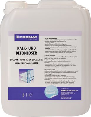 Kalk-/Betonlöser 5l Kanister PROMAT Chemicals