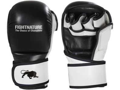 Fightnature MMA Sparring Handschuhe Leder