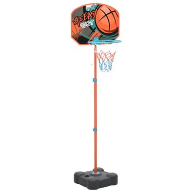 vidaXL Tragbares Basketball Spiel-Set Verstellbar 109-141 cm