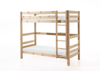 Etagenbett Pino Kiefer massiv 90 x 200 cm