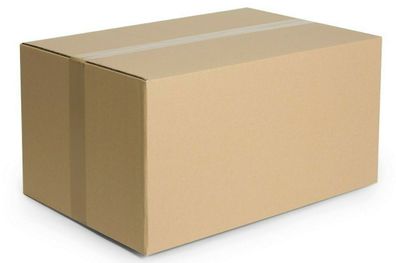 640x380x410 MM Faltschachtel Faltkarton BOX BRAUN Einwellig, Aussenmass NEU