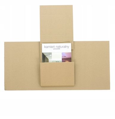 Multimail-Verpackungsbox Wickelkarton DIN A4 BRAUN 350x235x130mm 50 Stk