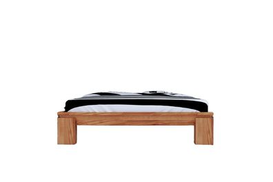 Bett Tinci 4 in 160x200 cm aus Kernbuche massiv ohne Holzkopfteil