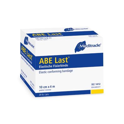 15x Meditrade ABE® Last elastische Fixierbinde - verschiedene Größen - 10 cm x 4 m |