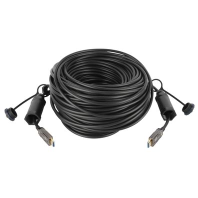 DAP Armoured HDMI 2.1 AOC 8K Fibre Cable 30 m - gepanzert - vergoldet