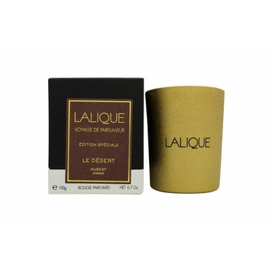 Lalique Candle 190g - Le Desert Muscat Special Edition