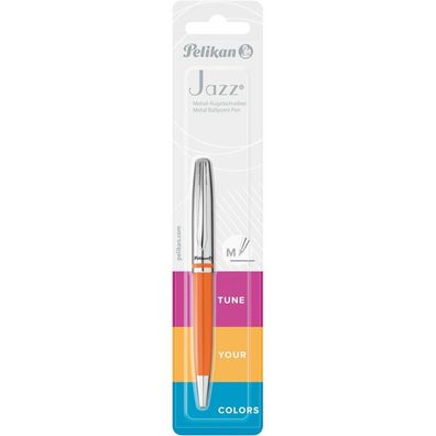 Pelikan Kugelschreiber K35 Jazz Classic orange Schreibfarbe blau