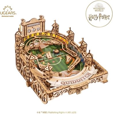 Ugears Harry Potter Zwerkbal Flipperkast DIY Modelbouw Knutselen