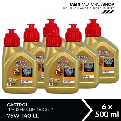 Castrol Transmax Limited Slip 75W-140 LL 6x500 ML