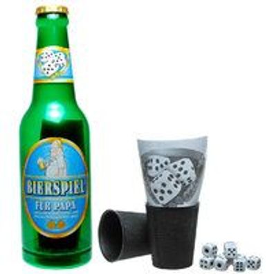 Geschenk Geburtstag für den lieben Vater - Bierspiel Papa