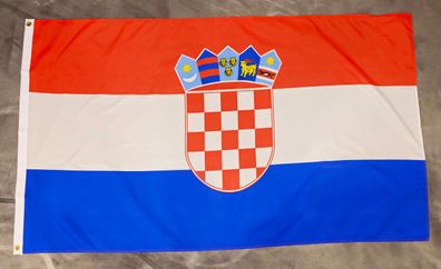 Fahne Flagge Kroatien - 90 x 150 cm