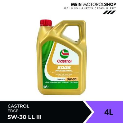 Castrol Edge Professional Longlife 3 5W-30 4 Liter