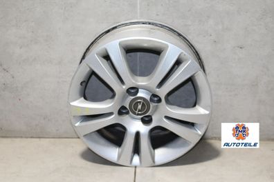 Opel Corsa D Felge 4 Loch Alufelge 6J X 15 Zoll ET 39 ED65X