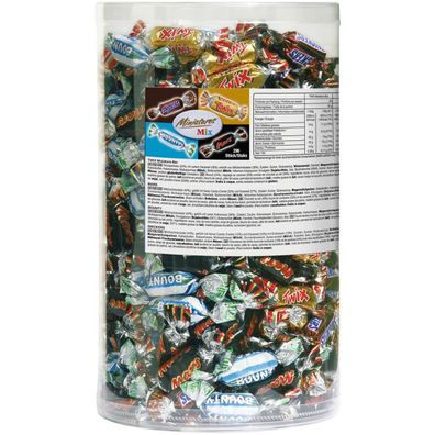 MARS Schokolade Miniatures Mix 465511 sort 3000g