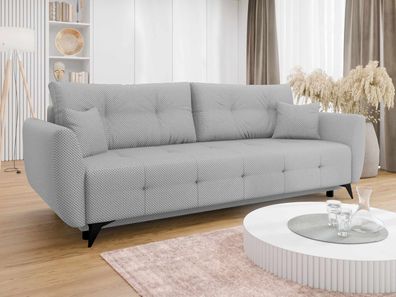 Sofa Zarelta mit Bettkasten und Schlaffunktion Polstersofa Bettfunktion Schlafcouch