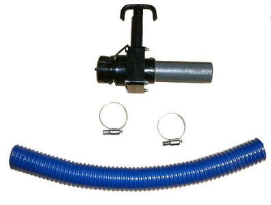 PVC-Absperrschieber / Zugschieber SET - Abwassertank entleeren