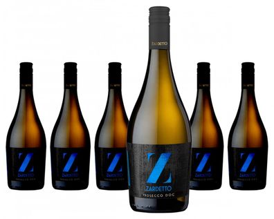 6 x Zardetto Prosecco Frizzante DOC