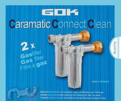 GOK Gasfilter Caramatic ConnectClean, 2 Stck. aus Produktion 2020