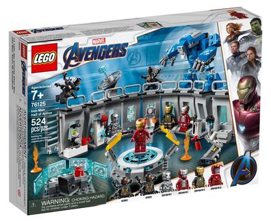 LEGO Super Heroes 76125 Iron Mans Werkstatt NEU Marvel Iron Man Hall of Armor