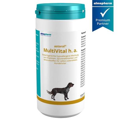 almapharm MultiVital H 1000g Ergänzungsfuttermittel für Hunde mit Vitalstoffen