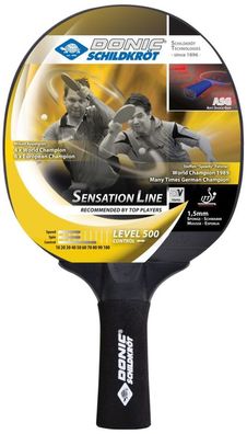 Donic-Schildkröt Tischtennisschläger Sensation Line 500