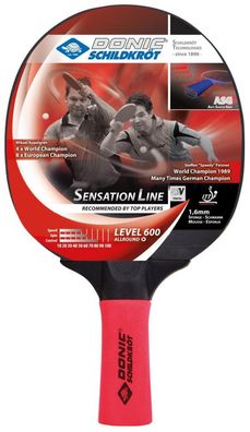 Donic-Schildkröt Tischtennisschläger Sensation Line 600