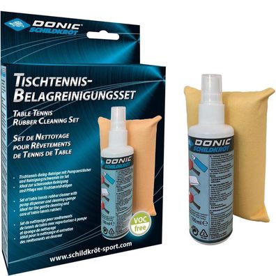 Donic-Schildkröt Tischtennis-Belag-Reinigungsset