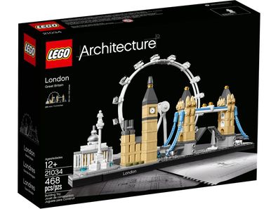 LEGO Architecture 21034 London Eye Big Ben Tower Bridge Nelson´s Column 2017 NEU