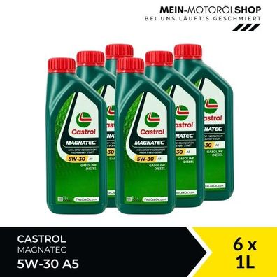 Castrol Magnatec 5W-30 A5 6x1 Liter